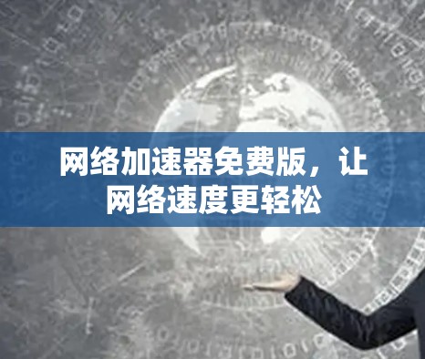 网络加速器免费版，让网络速度更轻松