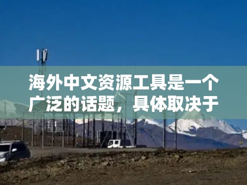 海外中文资源工具是一个广泛的话题，具体取决于你的需求。以下是一些常见的海外中文资源工具和它们的用途