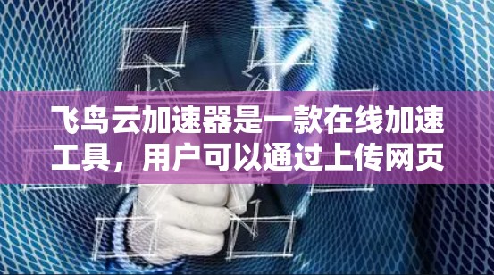飞鸟云加速器是一款在线加速工具，用户可以通过上传网页或网站后，它会自动识别网页的加载速度，并提供加速方案。以下是关于飞鸟云加速器的体验评测